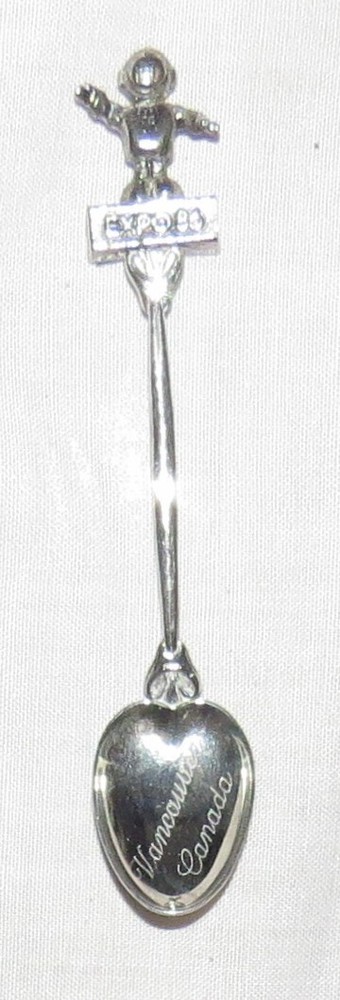 Expo 86 Souvenir Spoon Vancouver Canada