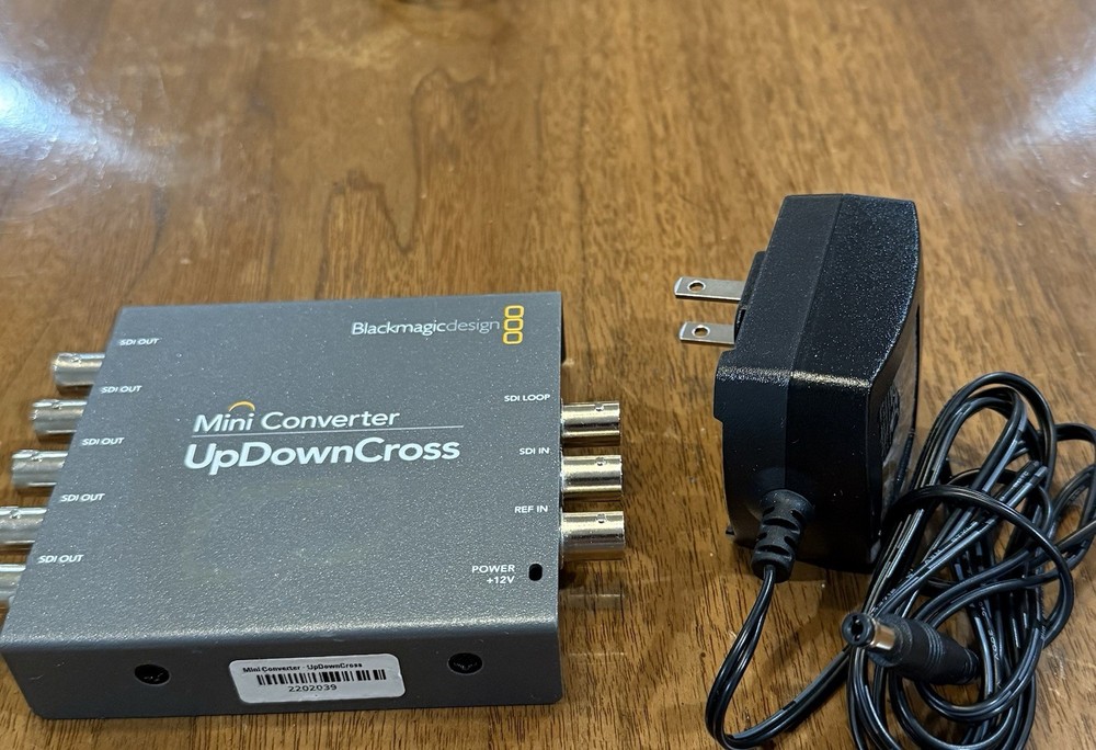 Black Magic Design UpDownCross Mini Converter and amplifier