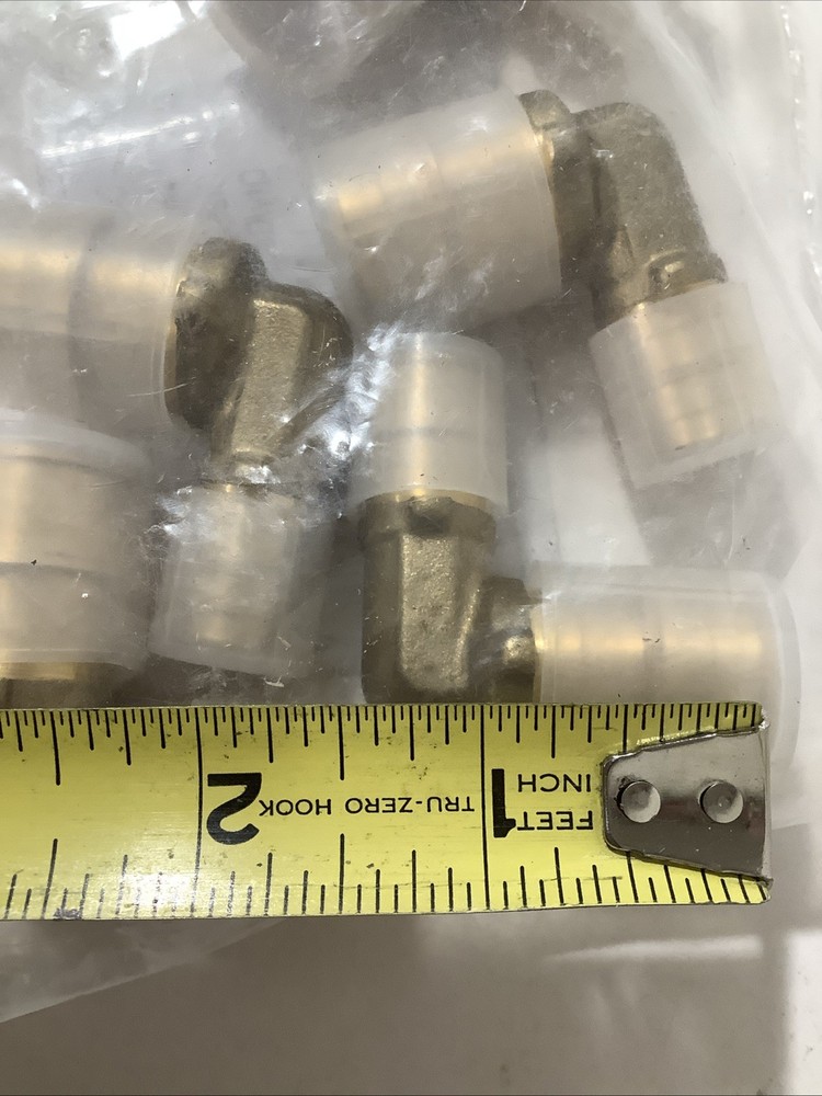 PEX A 5 Pack Fitting 1/2" X 3/4" Elbow Plumbing Accessories 2XP4L64 Efield
