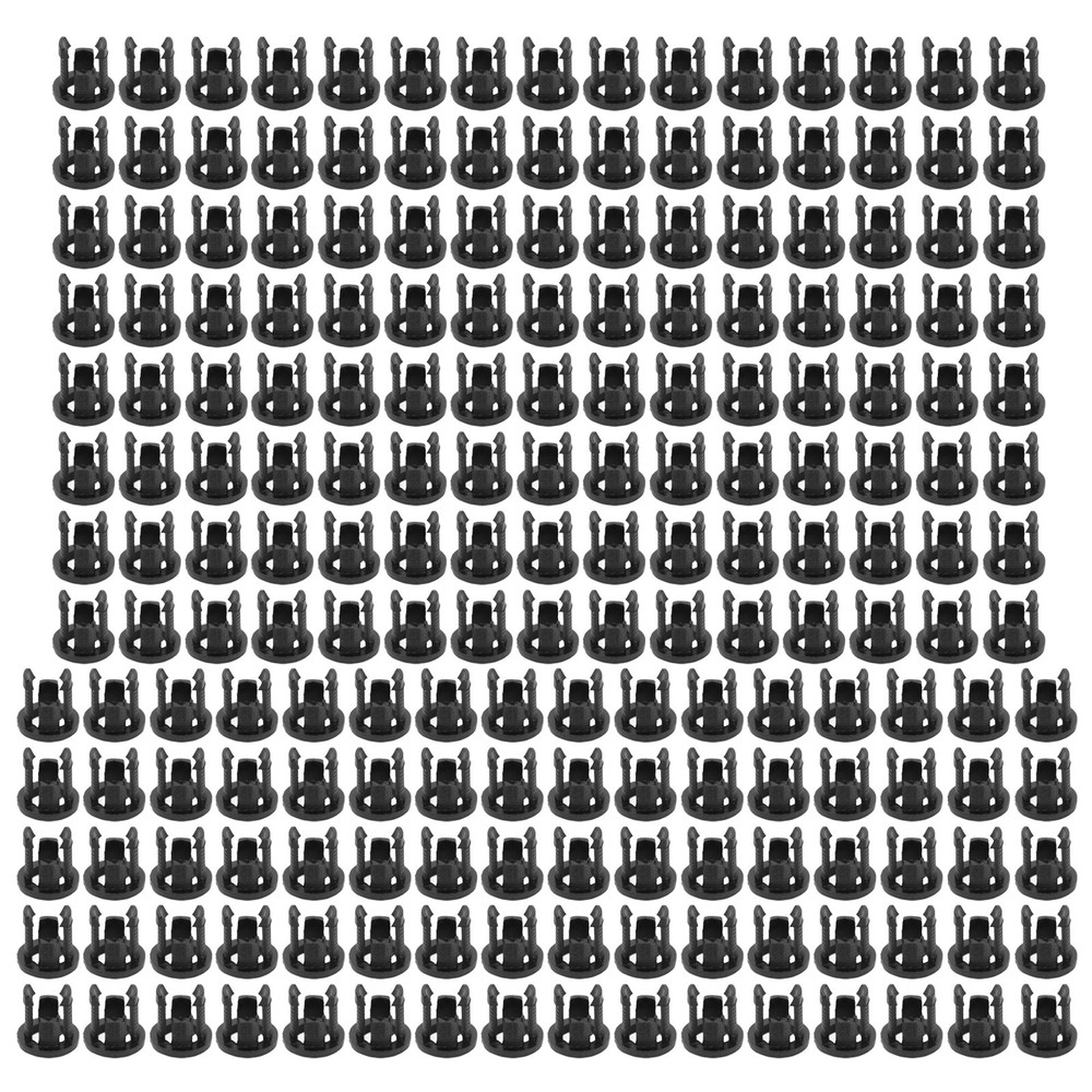 200x Plastic LED Holder Light Mounting Holders Bulb Diode Base Clip Panel So NEW