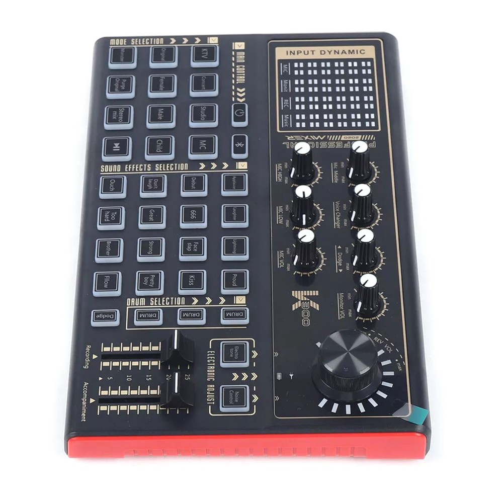 K300 Versatile Sound Card For Win/Mac OS/Android/IOS Wide Compatibility