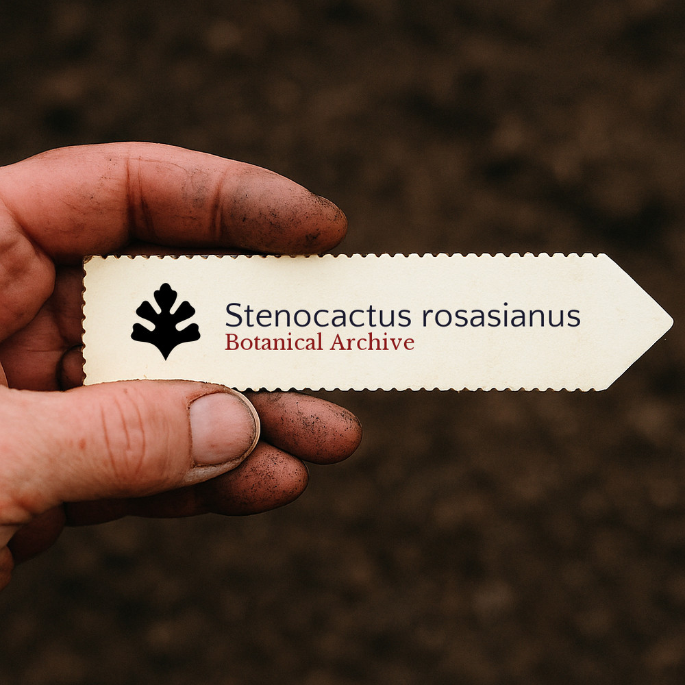 Stenocactus rosasianus SEEDS - Rare Cactus SEEDS