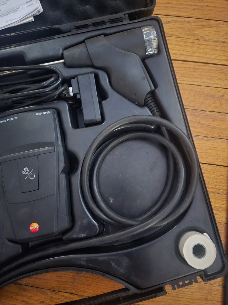 Testo 310 Residential Combustion Analyzer Kit with printer