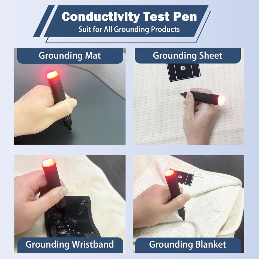 Conductivity & Grounding Pen for Earth Connection Verification