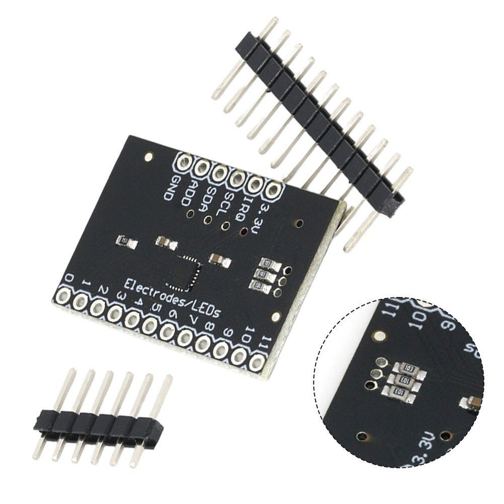 Set of 10 MPR121 Capacitive Touch Sensor Modules for DIY For keyboard Projects