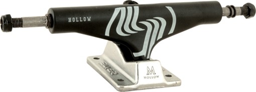 SILVER M-HOLLOW 8.25 BLK/RAW Trucks Set