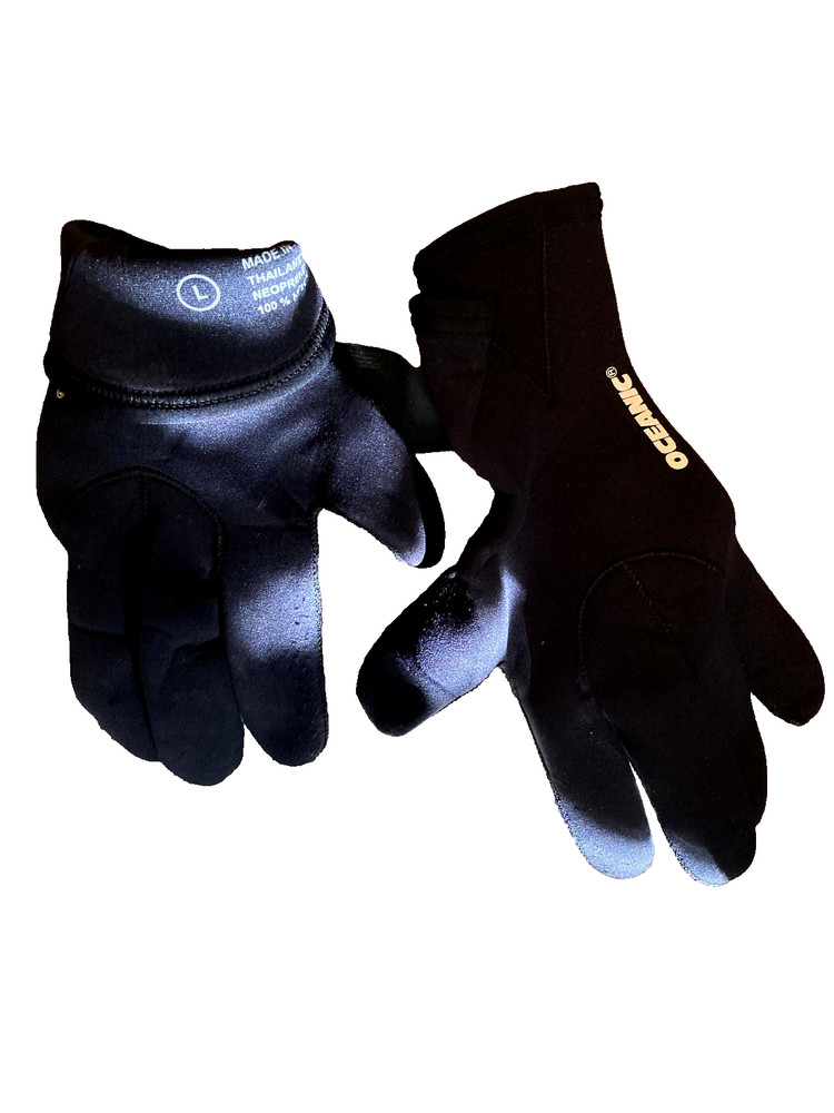 Oceanic 3mm scuba gloves
