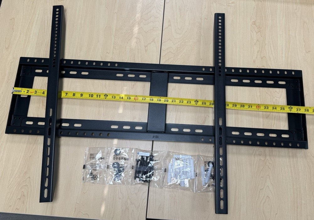 Wall bracket for interactive flat panels