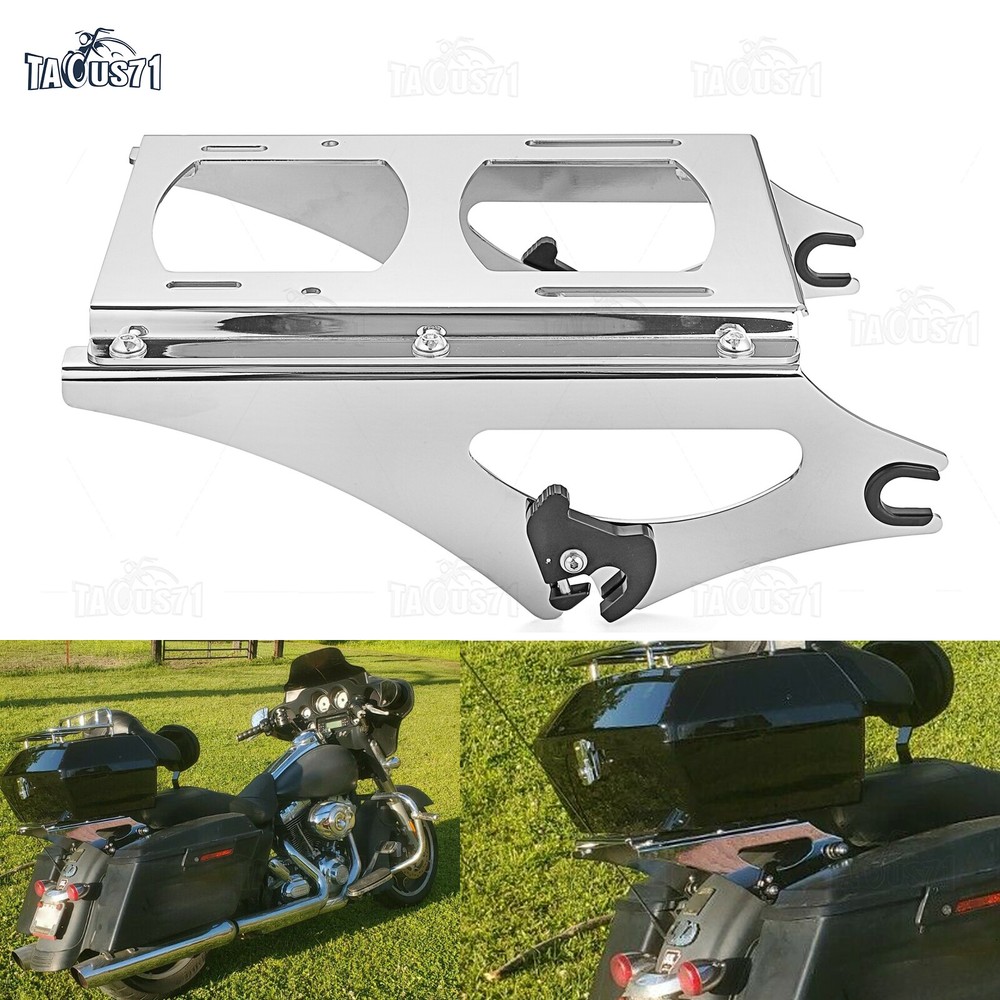 For Harley 2009-2013 Electra Glide 2-Up Tour Pack Pak Rack Mounting Bracket