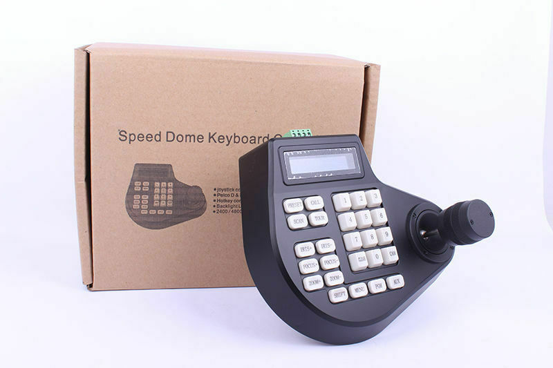 3 Axis Dimension joystick cctv keyboard controller for ptz Speed Dome Camera