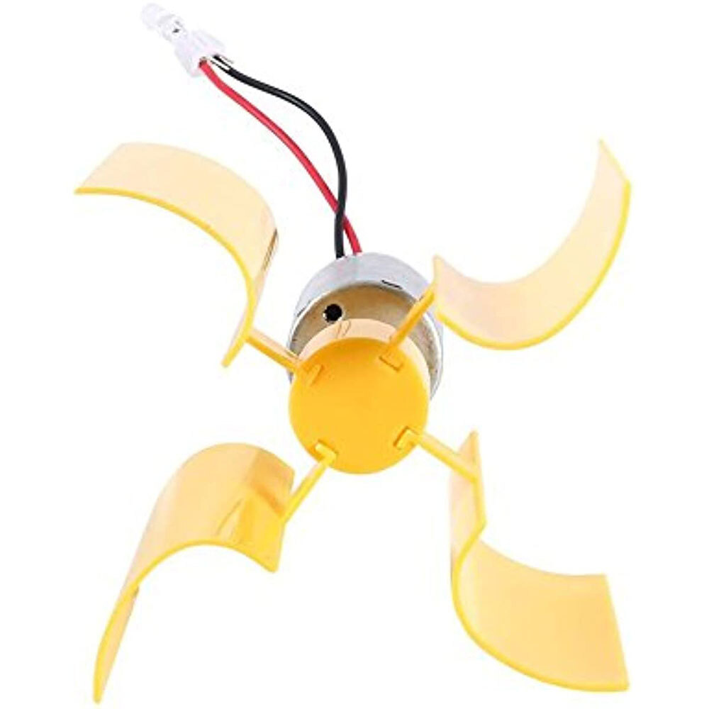 1/2PCS Small DC Motor Vertical Micro Wind Turbines blades Generator Project Kit`