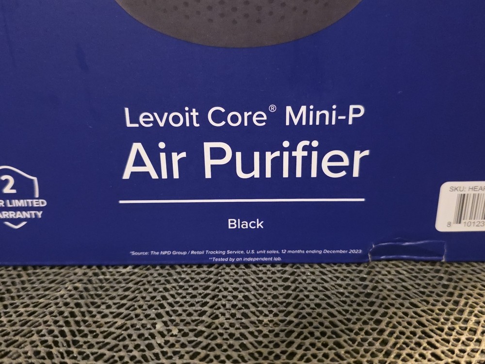 Levoit Core Mini -p Air Purifier, Black, Brand New