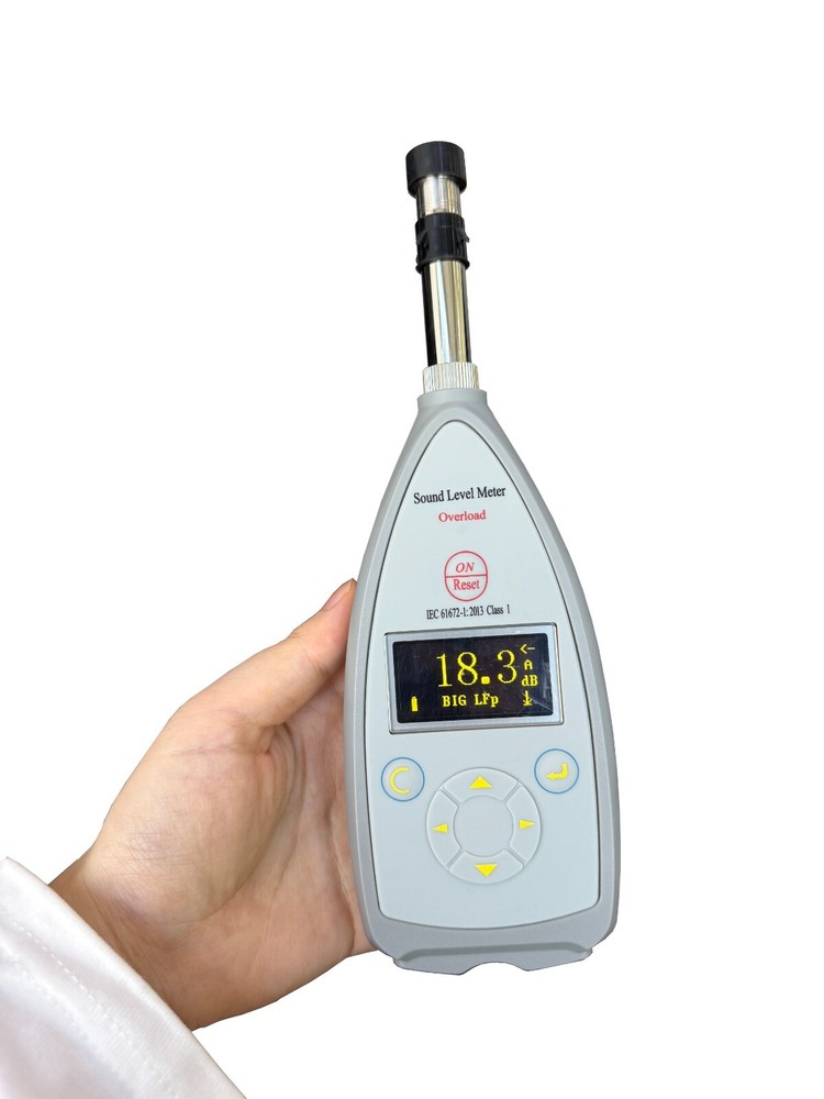 Type 1 Sound Level Meter Noise Meter with Integrating Function 8000 Groups Data