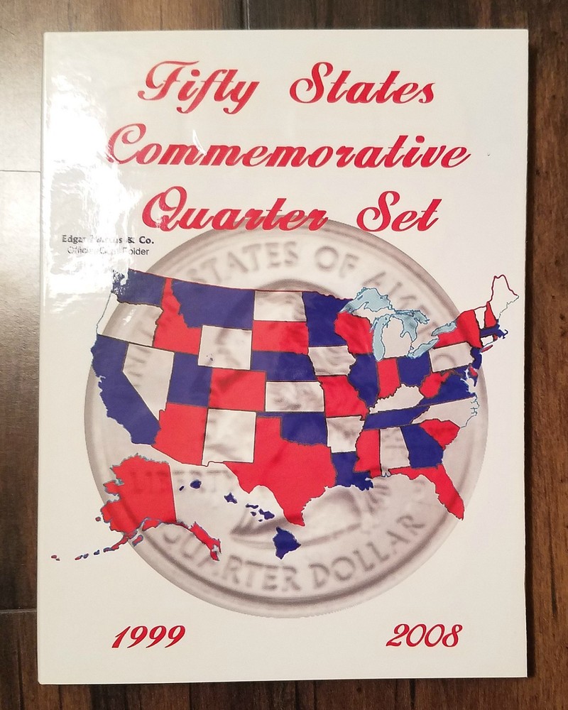 1999-2008 50 State Quarter Complete Set in Album