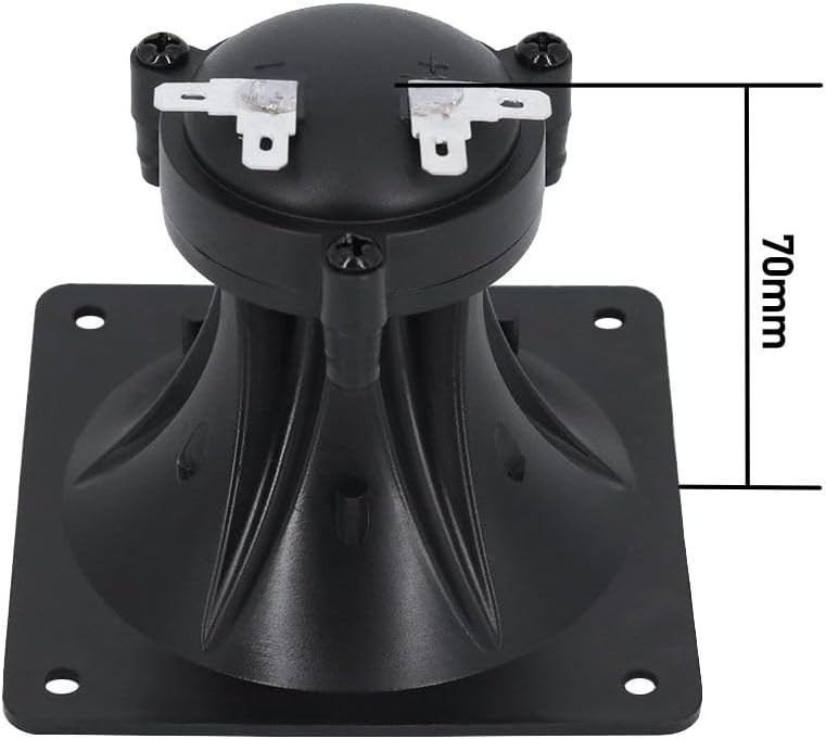 2 Pack Component Square Tweeter 3.25" x 3.25" Piezo Horn Element DJ Speaker L...