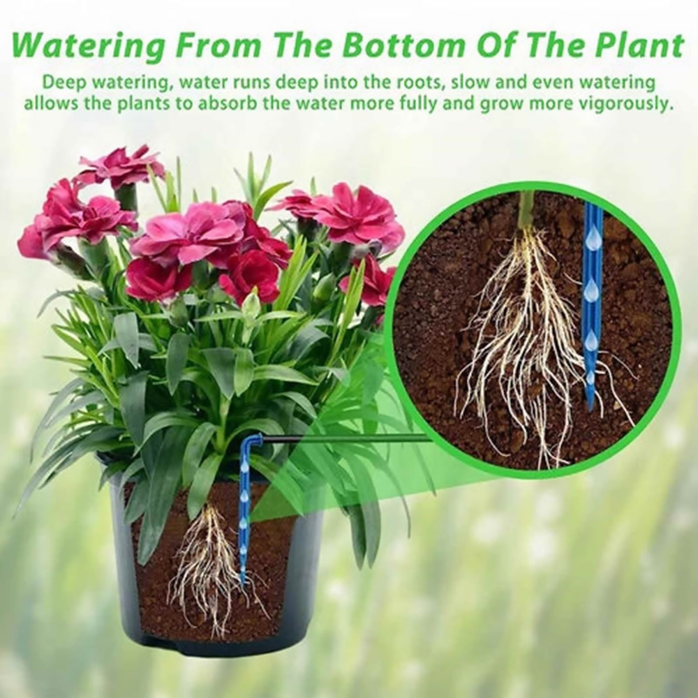 Smart Watering Device with Auto Stop Function When Water Source is Depleted