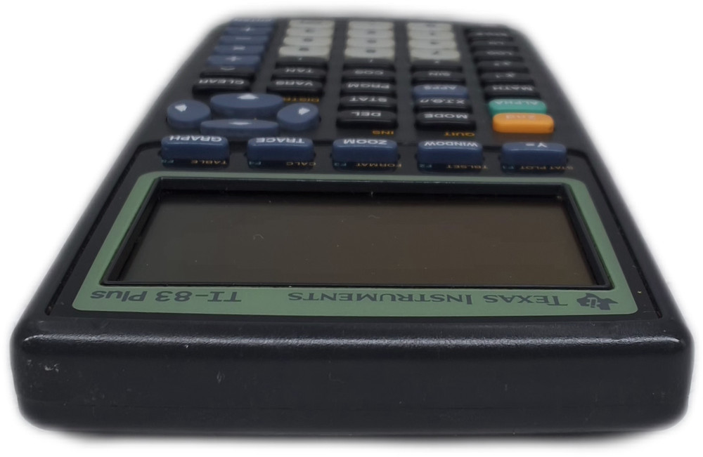 TI-83 Plus Graphing Calculator Programmable LCD Calculus Battery