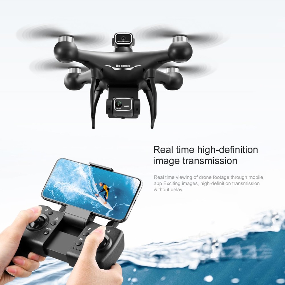 S116 Drone with 4K Camera for Adults, RC Quadcopter with Obstacle Avoidance, ...