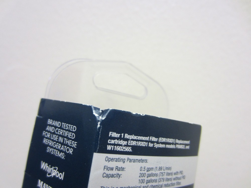 1 Pack Genuine Everydrop EDR1RXD1 Filter Refrigerator Ice Replacement NEW