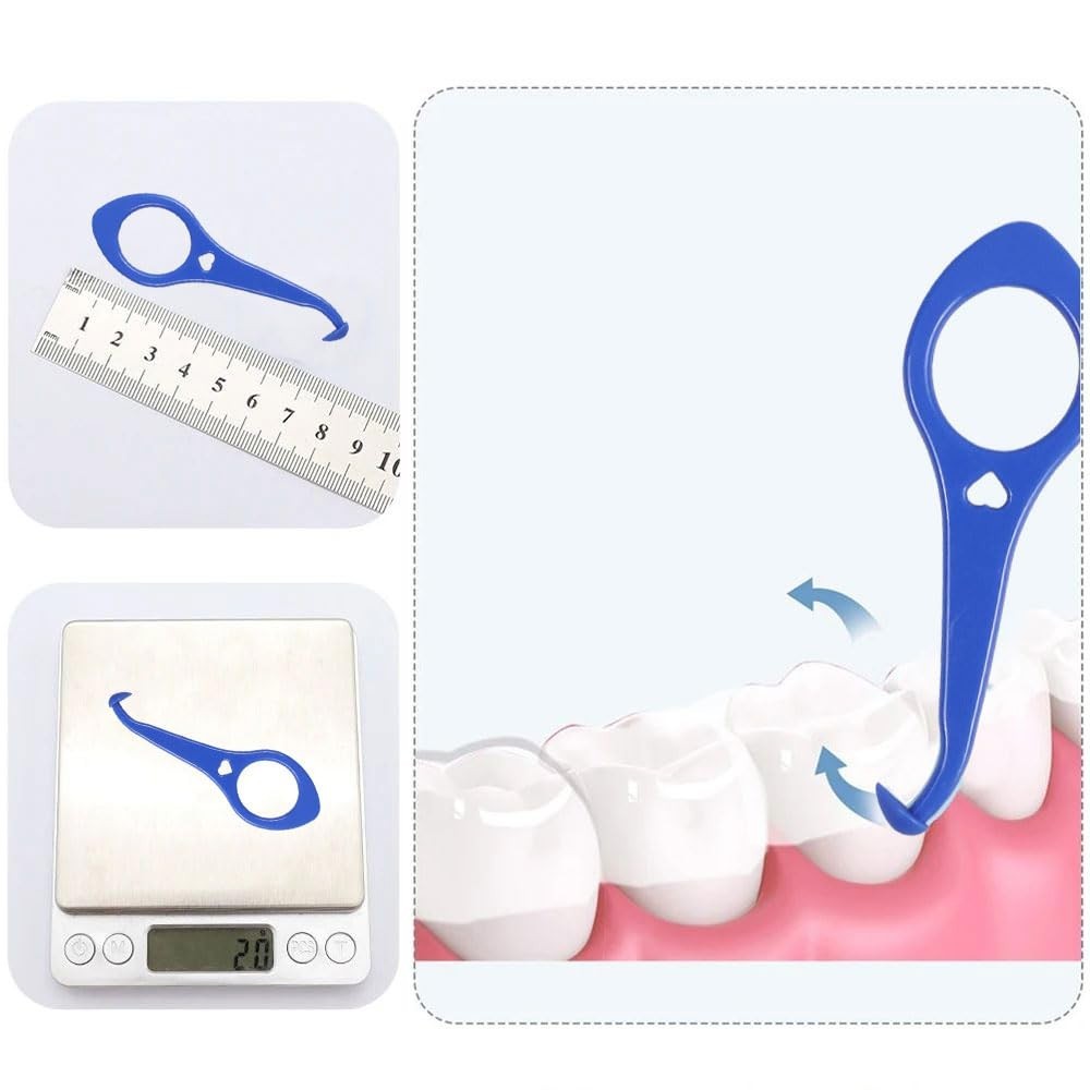 Ergonomic Invisible Brace Extractor - Safe and Effective Aligner Remover Tool