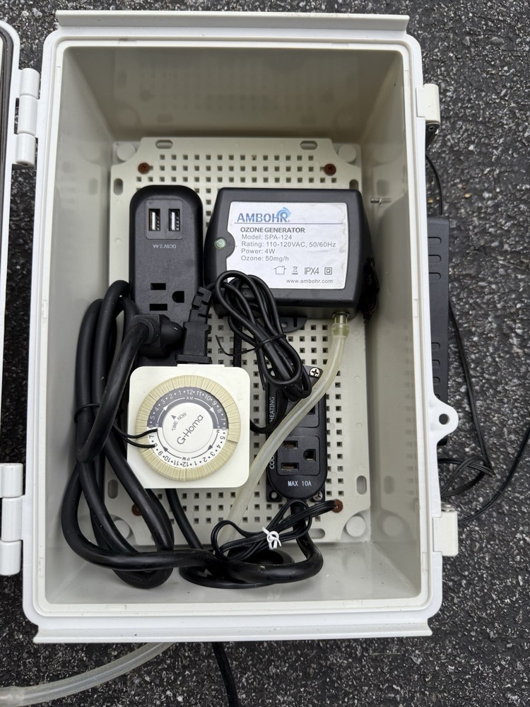 Chest Freezer To Cold Plunge Control Box And Pump