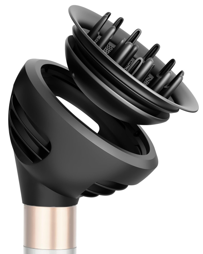 Wave Curl Diffuser Attachment for Dyson Airwrap HS01 HS05 HS08, Upgraded Hair Di