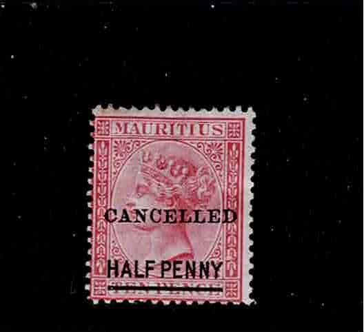 Mauritius Scott #47, Single 1876 FVF Used