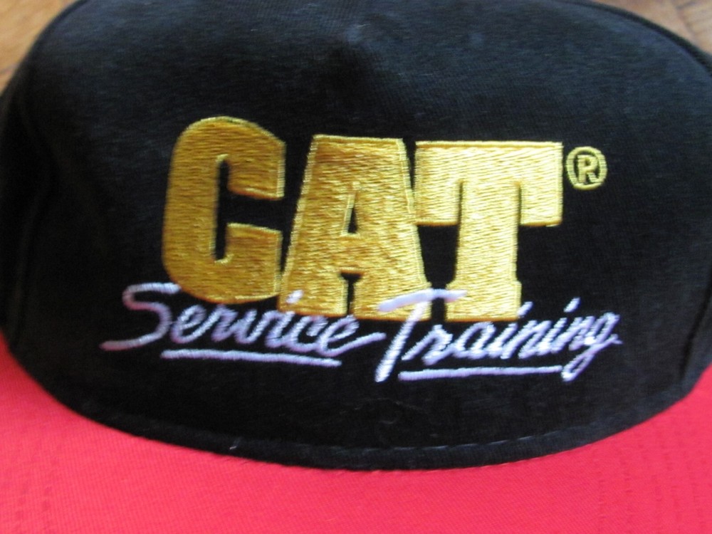 4 CATERPILLAR BASEBALL CAP SERVICE - TRAINING