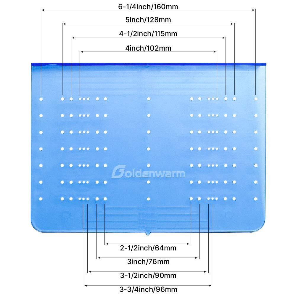 Cabinet Hardware Template Cabinet Pull/Knob Template Tool for Handles and Pulls