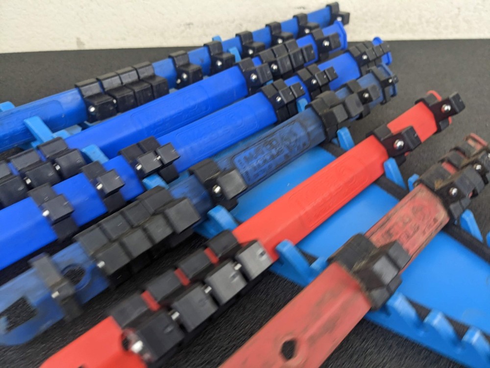 Matco Tools Plastic Socket Rail Organizers Lot