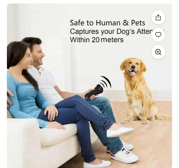 Ultrasonic Anti Bark Pet Control, Dog Training Repeller Device