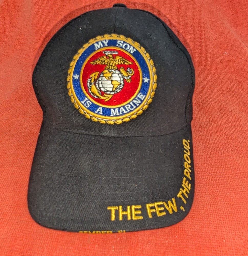 "My Son Is A Marine" USMC Cap.    New/Never Worn.