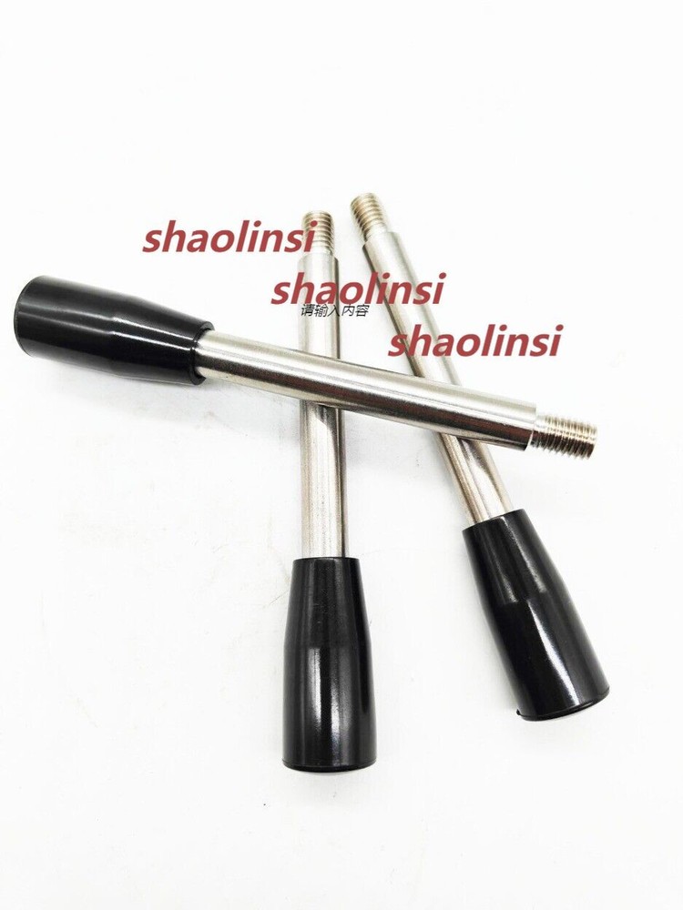 3pc M10 Work Rod Machine Tool Work Handle Bench Drill /Milling Machine 147mm（L）