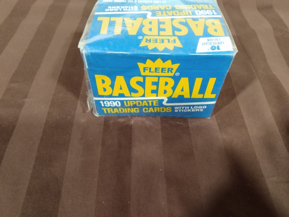 1990 Fleer Baseball Update Complete FACTORY SEALED Box Set Frank Thomas Rc