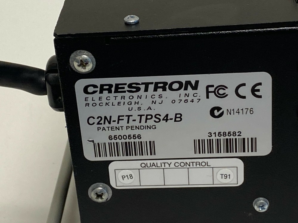Shelf5: Crestron Electronics Fliptop Control Center C2N-FT-TPS4-B