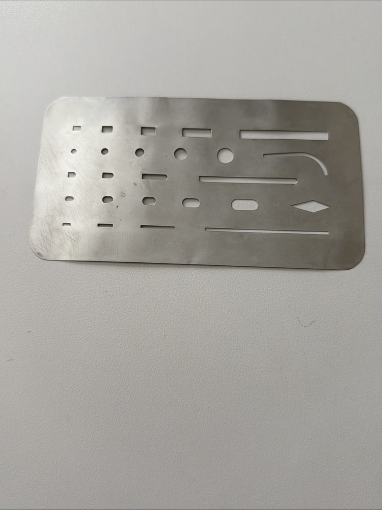 Erasure Shield for Drafting and Drawing