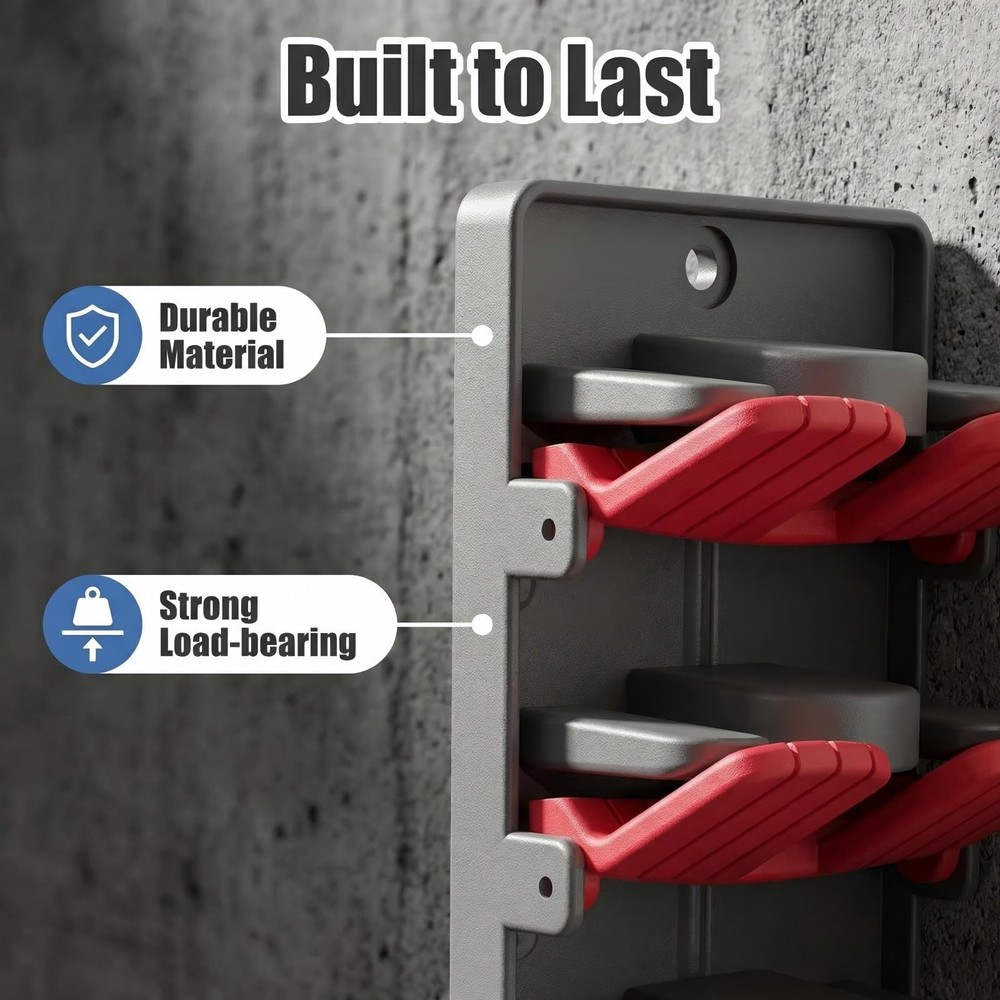 Multicolor Hat Organizer for Baseball Caps, 2-Pack Wall Mounted Hat Rack Hold...