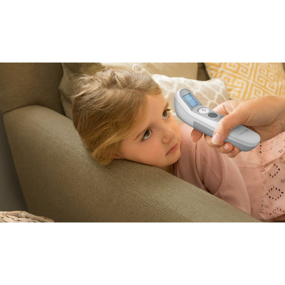Safety 1st Touch Free Forehead Thermometer, Grey - Multiple Modes
