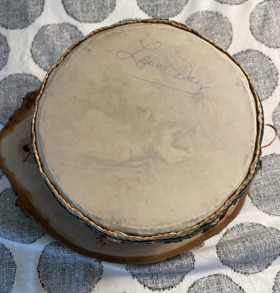 Vtg Wicker Sewing Basket 🧺