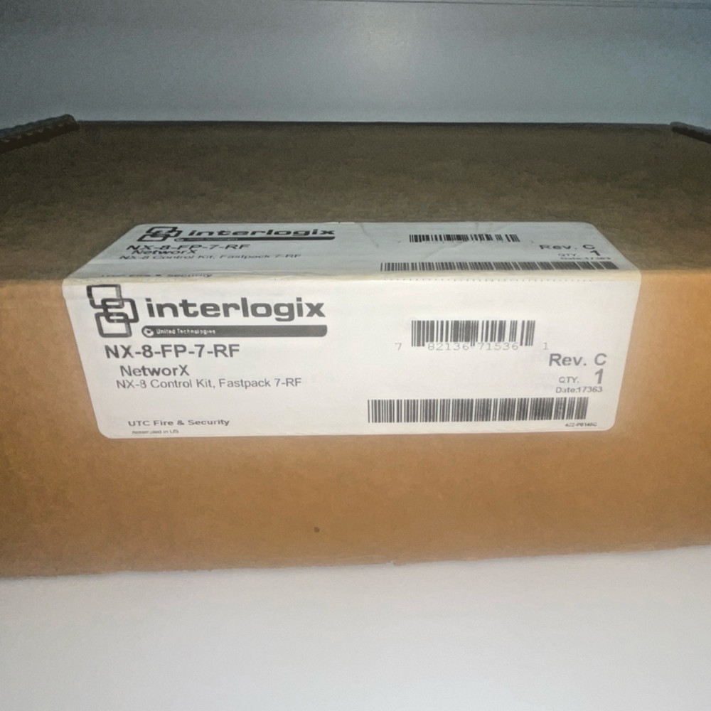 Interlogix NX-8-FP-7-RF NetworX Control Kit – Fastpack 7-RF LCD