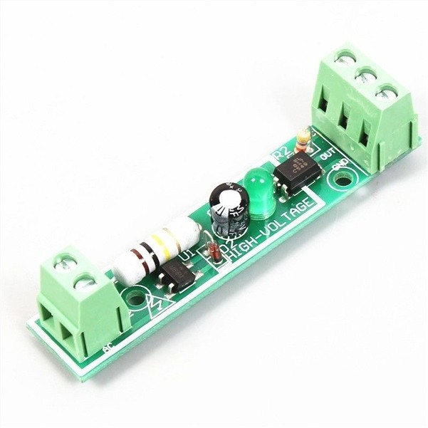 1Pcs 1-Bit Ac 220V Optocoupler Isolation Module Testing Board Adaptive For Pl gi