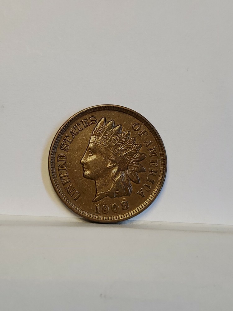1908 Indian Head Penny#74asp