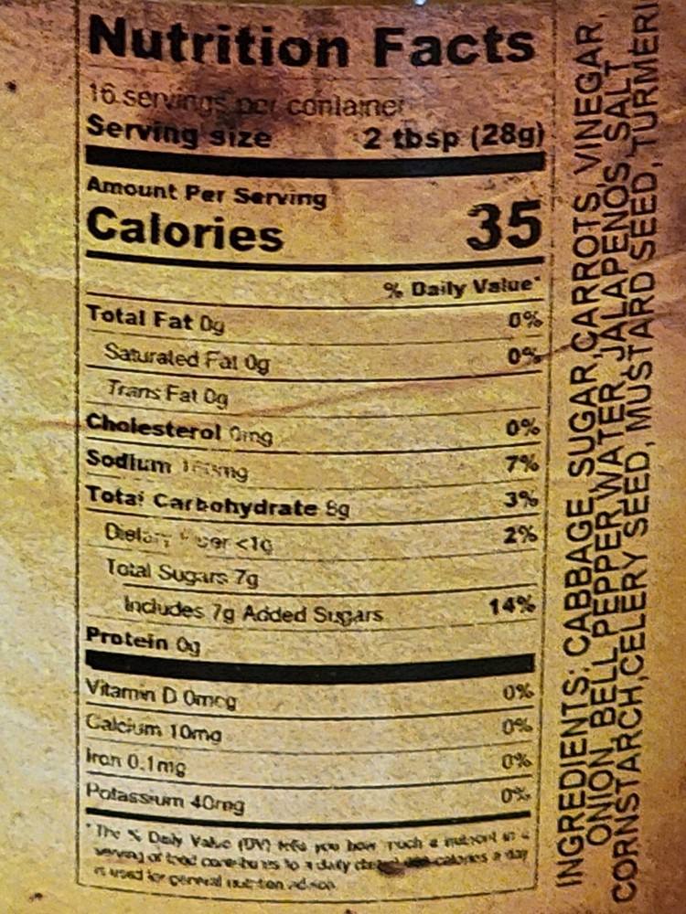 HS RANCH Chow Chow (2) 16oz Jars