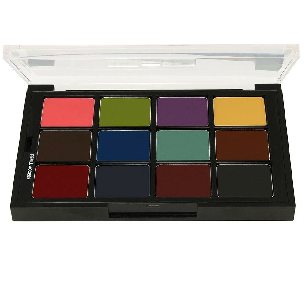 Ben Nye Studio Color, stp-41 Essential FX 12 color Palette refillable