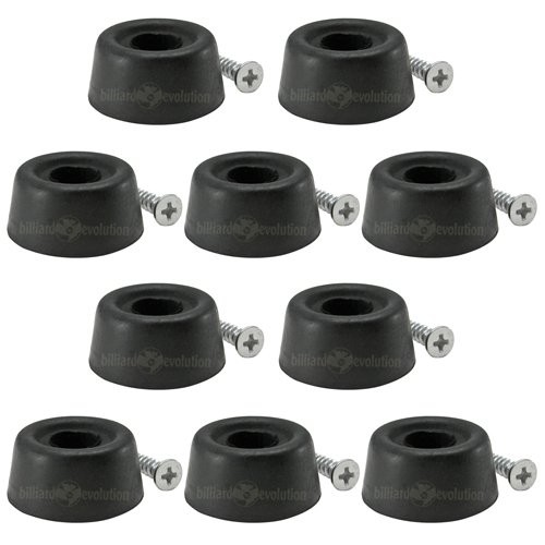 Billiard Evolution Screw-on Rubber Cue Bumpers - 1-1/8 Inch