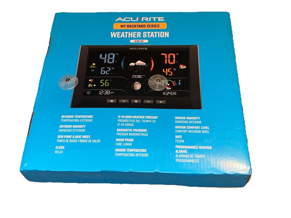 AccuRite Weather Forecaster Wireless Digital Color Display