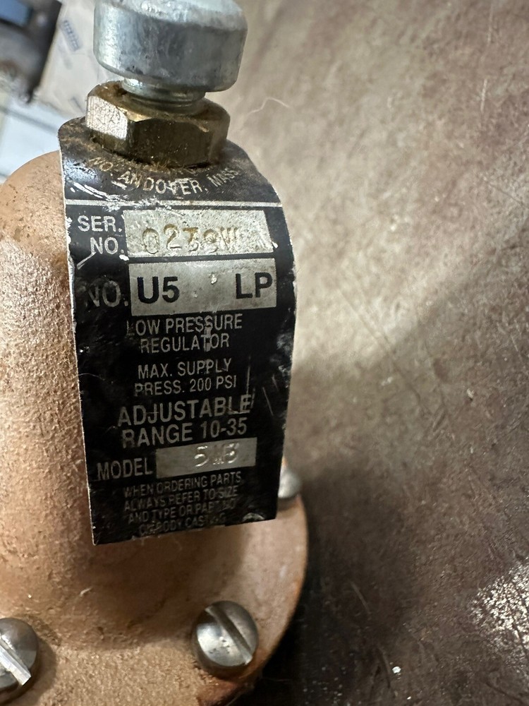 Watts 5M3 Water Pressure Regulator 1/2"