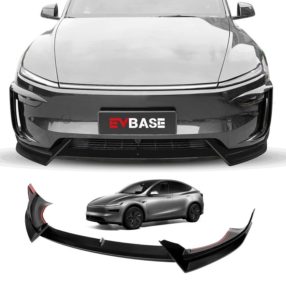 Tesla Model Y Juniper V Style Front Bumper Lip