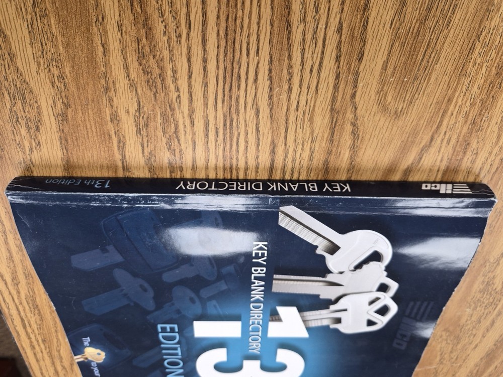 ILco Key Blank Directory 2022 13th Edition NEW