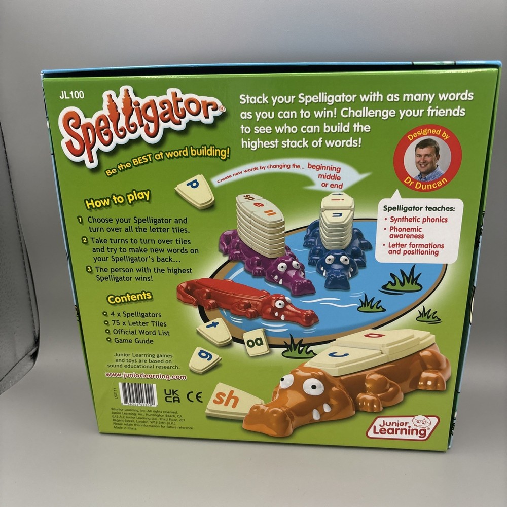 Spelligator Game by Junior Learning COMPLETE
